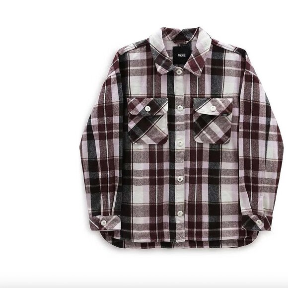 Vans Women's Eliza OS Woven Shacket - Picture 1 of 12